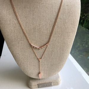 Stella & Dot Tiered Lariat Necklace